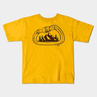 Carabiner Wilderness Kids T-Shirt